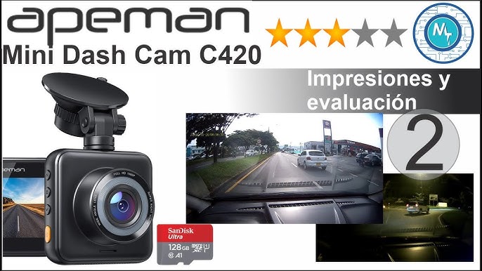 Apeman Mini DashCam C420 REVIEW - Impressions & Evaluation