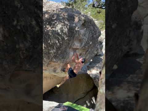 Beta Video for climb Mega Ghost v6, Black Mountain