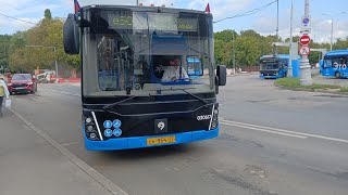 ❗️Поездка на автобусе ЛИАЗ 6213.65 по маршруту е50 (903) Холмогорская улица-м.Пооспект мира (030617)