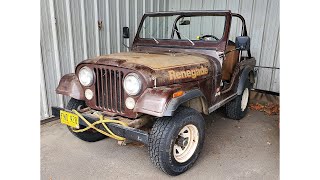 I made this 1977 Jeep CJ5 run after it sat for 14 years!