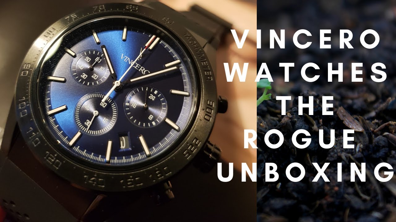 Vincero Watches The Rogue Unboxing