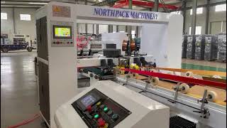 NORTH PACK Automatic Folder Gluer Stitching Machine Packaging Machinery