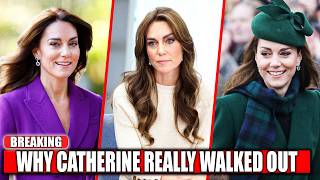 NO MORE SILENCE: The SECRET REASON Princess Catherine WALKED OUT Of The State Dinner!