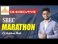 SBEC MARATHON CS EXECUTIVE (Lecture 2 of 3)| Covers 8 chapters of Part A