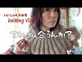 【knitting Vlog】可愛すぎて50代のおばちゃんには似合わないかもだけど、編みたいから編む！ / 海外から購入した物/