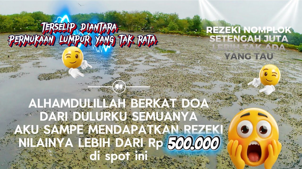 REZEKI NOMPLOK! 1 Jam Di Balik Lumpur Ikan Sisa Panen penghasilanTembus lebih dari Rp 500.000! 😱💸