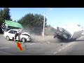Insane car crash 2023  very idiots dangerous truck driving skill fails  bad day at work 2023 