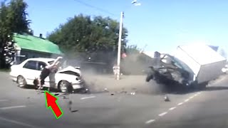 Insane Car Crash 2023 ! VERY Idiots Dangerous Truck Driving Skill Fails & Bad Day at Work 2023 !
