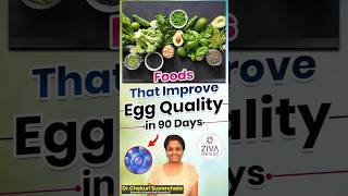 Foods That Improve Egg Quality in 90 Days | Tips To Improve Pregnancy Chances | Dr Suvarchala | ZIVA