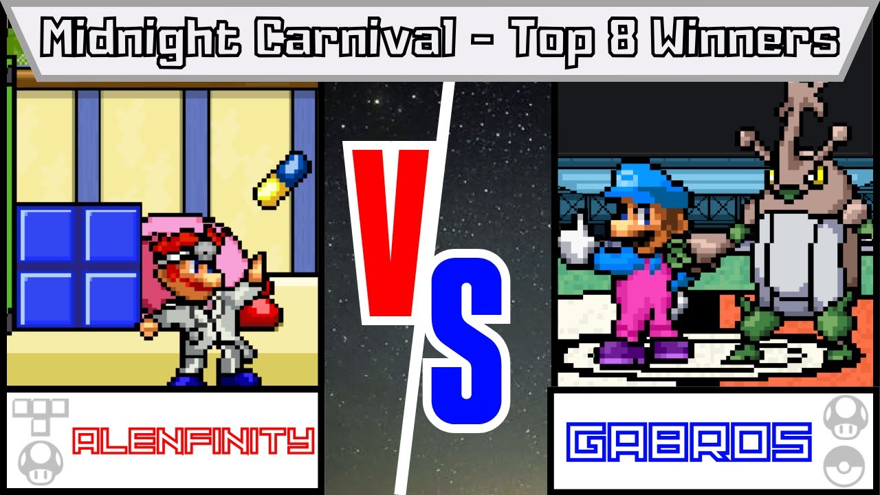 Midnight Carnival - Alenfinity (Tetromino,Dr. Mario) vs Gabros (Mario,Heracross)  - Top 8 Winners
