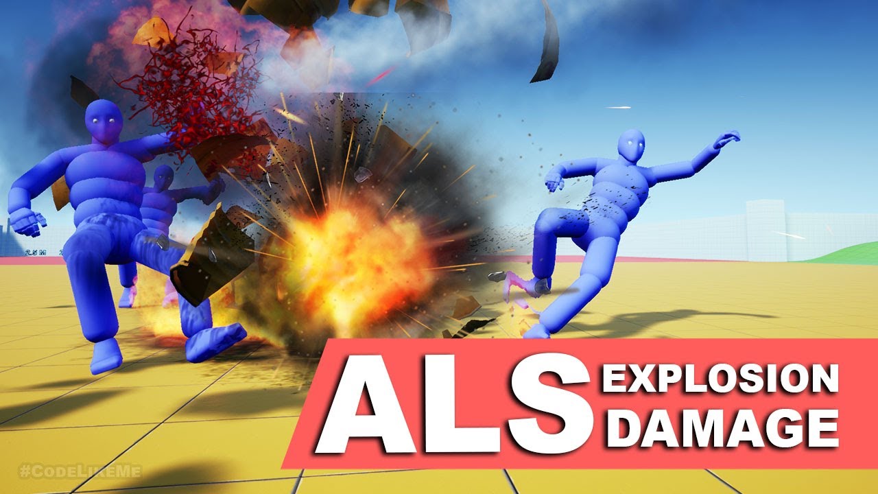 Advanced Locomotion System #9 - Explosion Damage