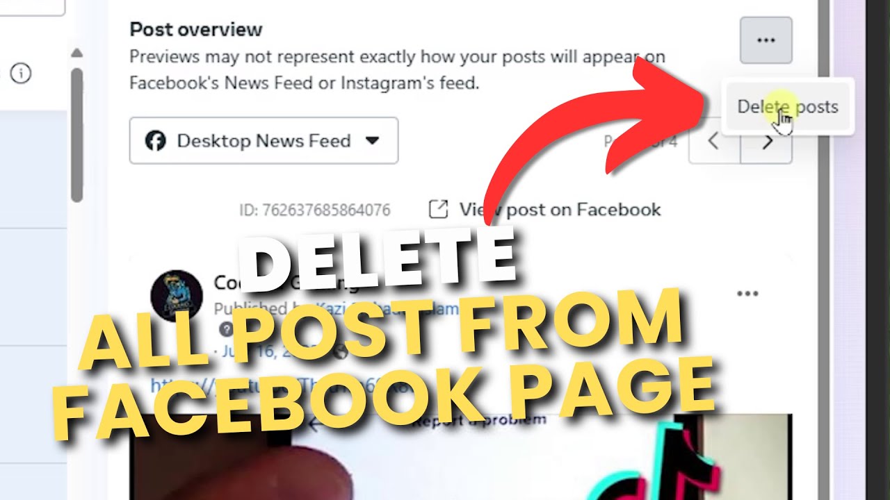 How To Delete All Post From Facebook Page At Once YouTube how-to-delete-all-post-from-facebook-page-at-once-youtube