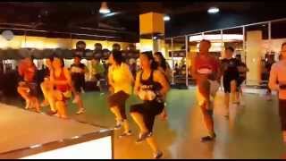 BODY COMBAT - RUNNING MAN COMPETITION WITH ALVIN (17-02-2015)