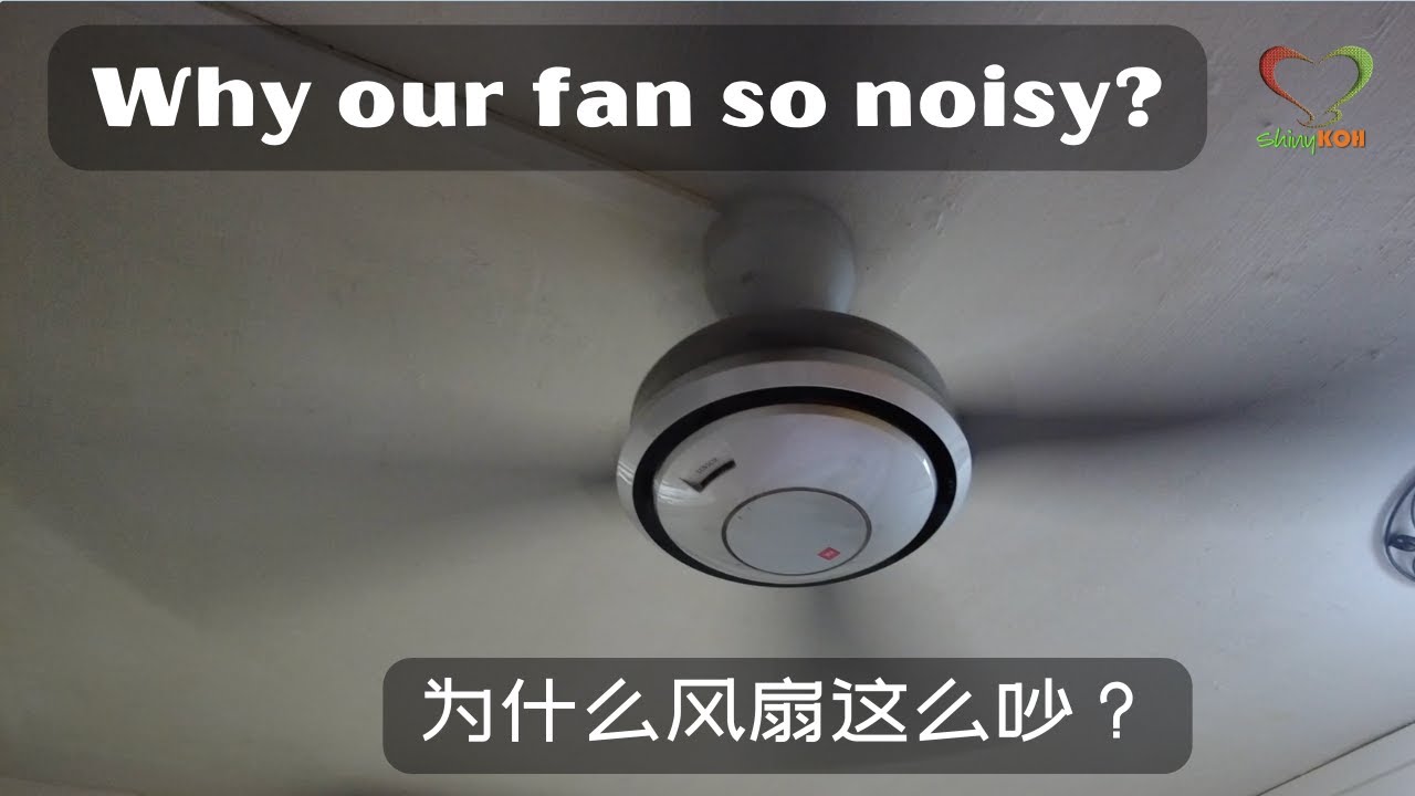 What happen? Squeaky Noise from my fan KDK V56VK 吱吱作响的风扇 Shinykoh