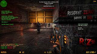 Top Zombie Escape Server | Resident Zero CS 1.6 Gameplay