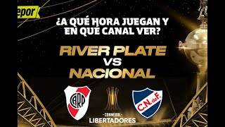 RIVER PLATE 2 NACIONAL 0  Copa Libertadores Kesman es Kesman + estadisticas
