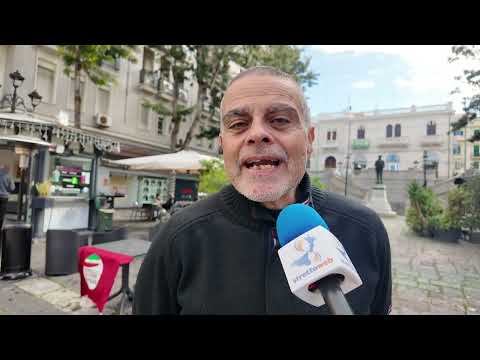 Raccolta firme Piazza del Popolo, Giuseppe Modafferi: "siamo qui per i lavoratori"