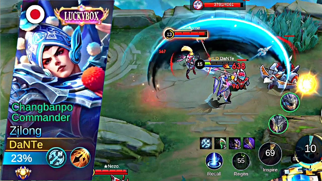 TRINITY BUILD ON ZILONG IS NOT THAT BAD | CRAZY LIFESTEAL | ZILONG GAMEPLAY