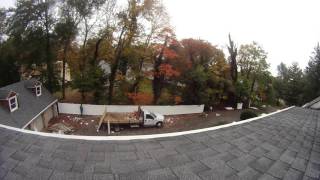 Time Lapse Installation of Vinyl Fence