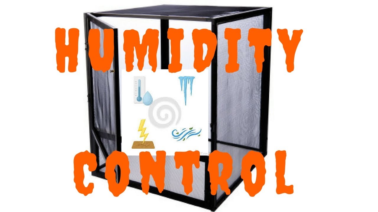 How To Keep Humidity In A Screen Cage