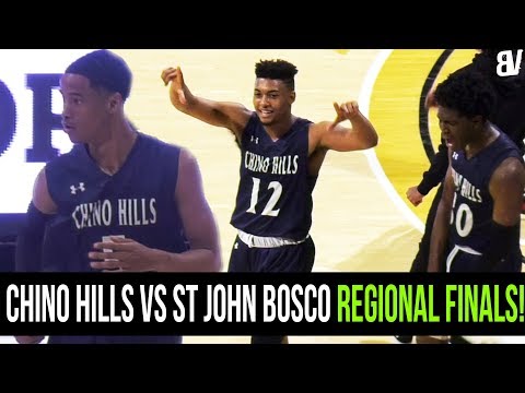 Chino Hills Shows HEART VS St John Bosco REGIONAL FINALS! Andre Ball & Ofure REFUSE TO LOSE!