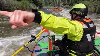 Little Salmon 4200Cfs Top 8 Miles From Hazard Creek To Main Salmon In Catarafts