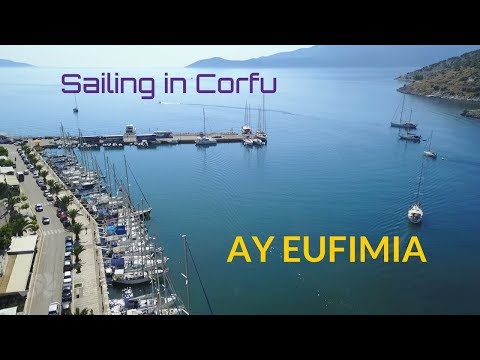sailing in corfu