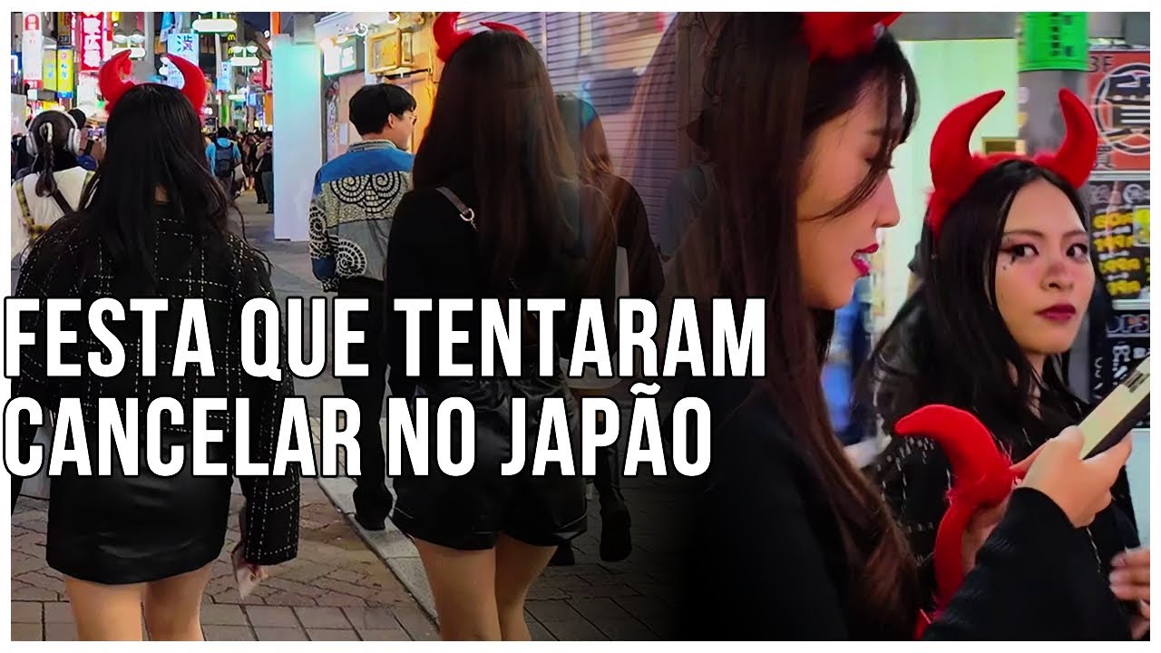 A FESTA MAIS POLÊMICA DO JAPÃO QUE TENTARAM CANCELAR | Halloween em Shibuya, Tóquio