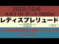 プロ馬券師集団桜花サブちゃんねるエルコンドル氏のレディスプレリュード2022予想!!
