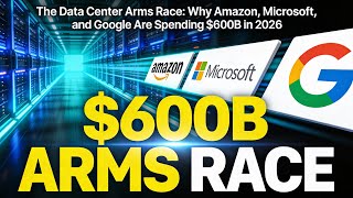 The Data Center Arms Race Why Amazon, Microsoft, and Google Are Spending $600B in 2026