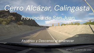 Cerro Alcázar, Calingasta, Provincia de San Juan. 4K.