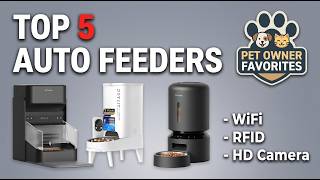 Top 5 Best Automatic Pet Feeders of 2026 🐾 Smart Feeders for Cats & Dogs Compared