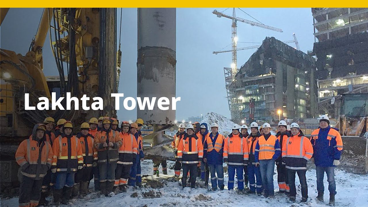 BAUER Spezialtiefbau GmbH – Foundation works for the Lakhta Tower