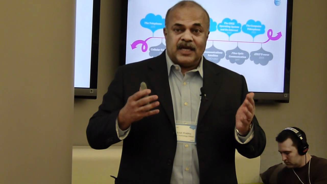 AT&T Labs event introduction with AT&T CTO Krish Prabhu