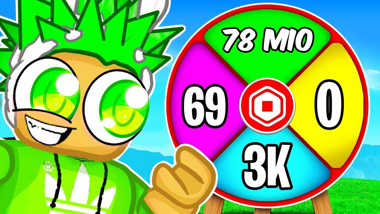 78 Robux Ich DREHE AM 78 MILLIONEN ROBUX GLÜCKSRAD in Roblox! - YouTube