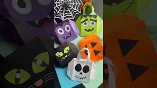 Halloween treat pockets | simple Halloween paper bags