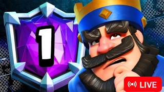 Let's Climb To The Top Ranked Ladder🔴 LIVE( ft.L)|#clashroyale #live  #gamingclips