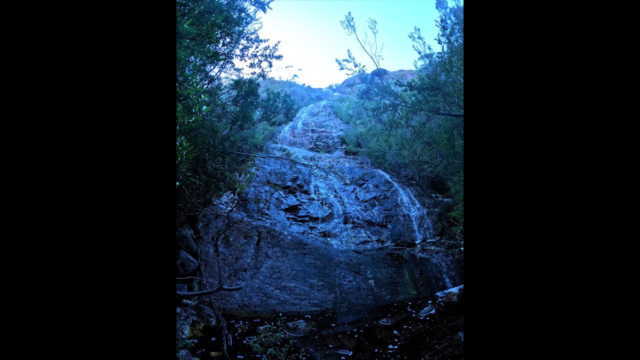 Is this Tasmania's biggest waterfall? Whitham Falls, Tyndall Range.