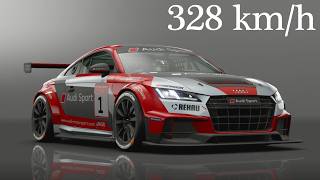 Gran Turismo Sport - Audi TT CUP 2016 - 328 km/h Top Speed