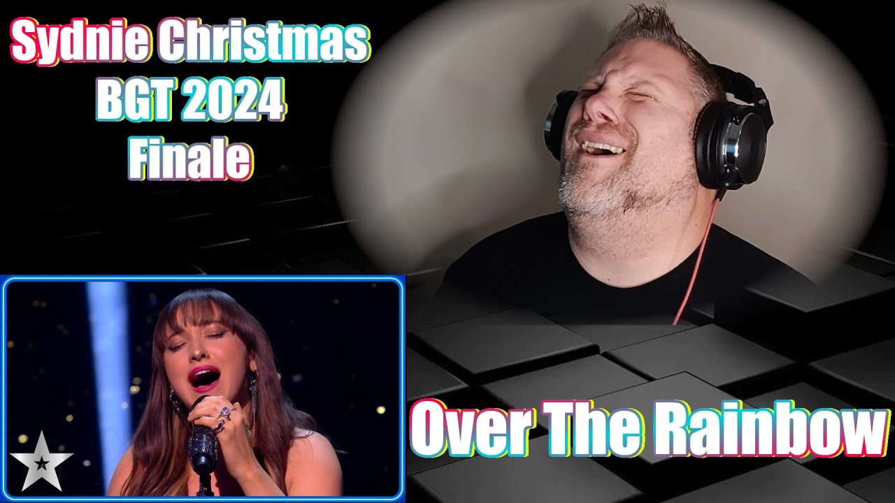 Sydnie Christmas - 'Over the Rainbow' | The Final | BGT 2024 | REACTION