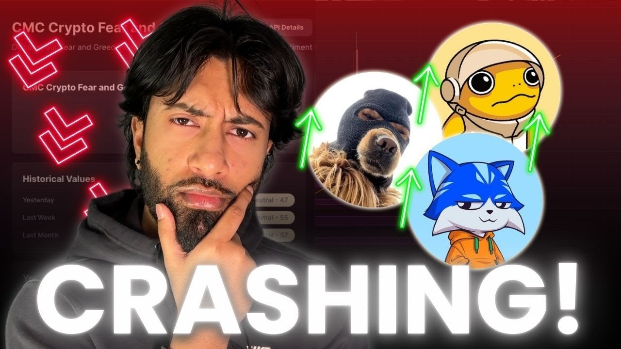 3 MEME COINS IM BUYING ON THIS CRASH! (BUY THE FEAR) - YouTube