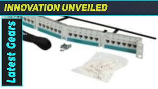 Clarity 6 Angled Patch Panel: Amazing Network Upgrade!