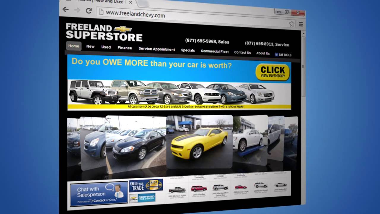 Freeland Chevy has over 5,000 used cars! YouTube
