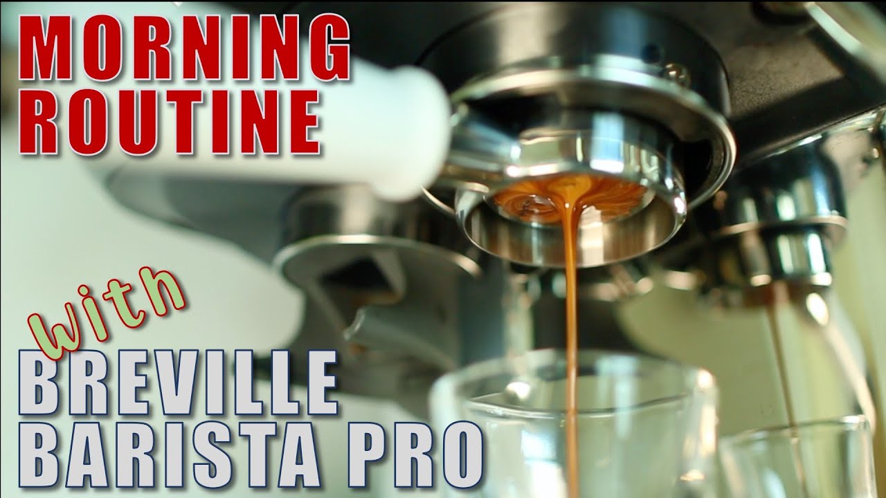 The Art of Making Espresso Breville Barista Pro ASMR kape atbp