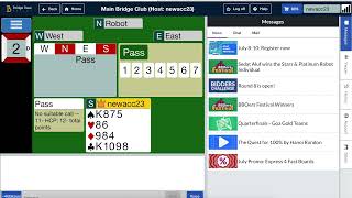 Start a bidding table on BBO