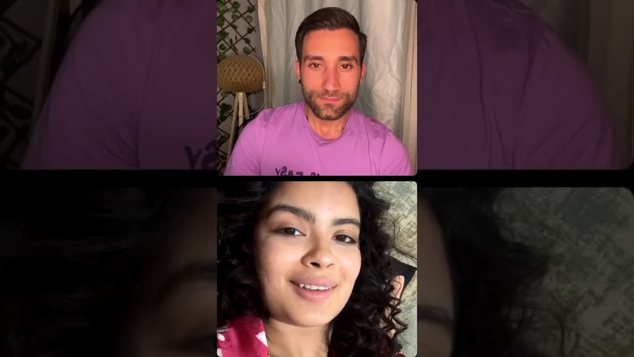 پارت اول لایو شاهین و طناز  | بی‌پرده با کلی حرف نگفته