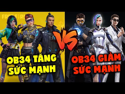 Free Fire | OB34 Tăng Sức Mạnh Chrono Và Hàng Loạt Nhân Vật - Test Chế Độ Thanh Trừng Mới Cực Chất