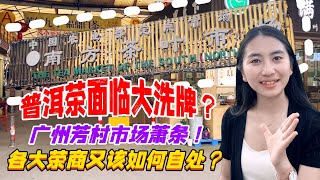 普洱茶面临大洗牌？广州芳村市场萧条！各大茶商又该如何自处？購茶請加微信WeChat：qldc2003#茶 #茶叶 #普洱茶 #古树茶#老班章 #tea #喝茶 #茶葉 #古樹茶