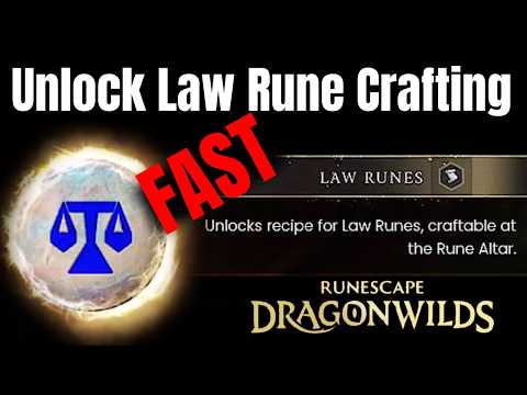 Get To Law Rune Crafting Quick & Easy!!! Runescape Dragonwilds