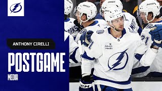 Postgame Media | Anthony Cirelli